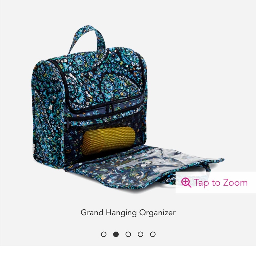 Vera Bradley Hanging Toiletries Bag